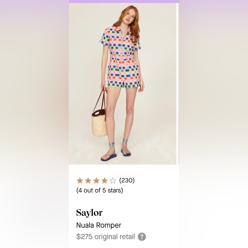 Saylor Nuala Romper